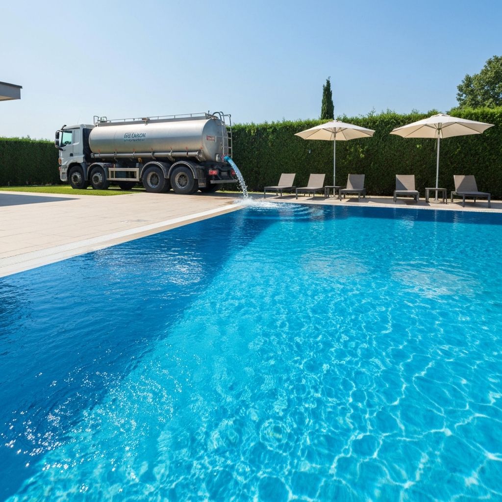 Yüzme Havuzu Dolumu